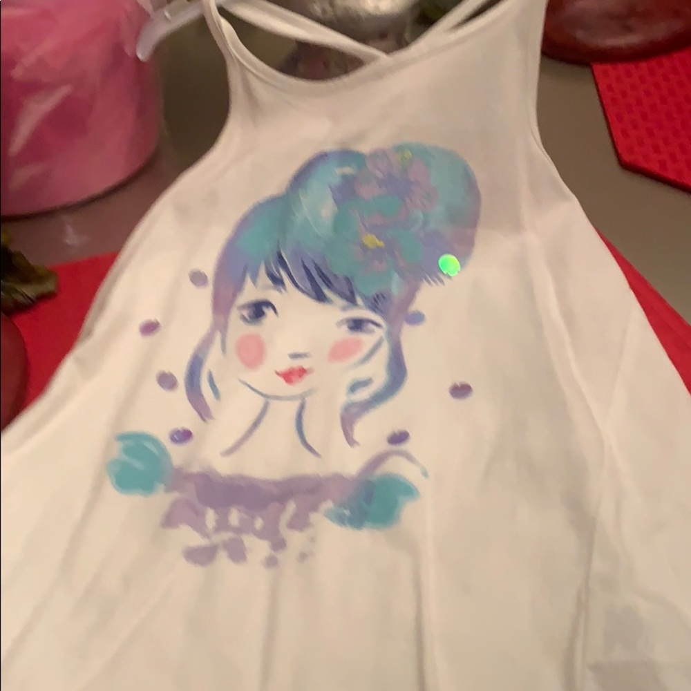 White  cute shirt